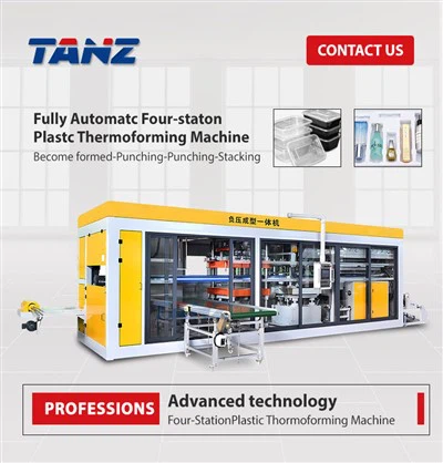 Μηχάνημα εξώθησης φύλλων Plastic Plastic Vacuum Argative Pressure Place Machine